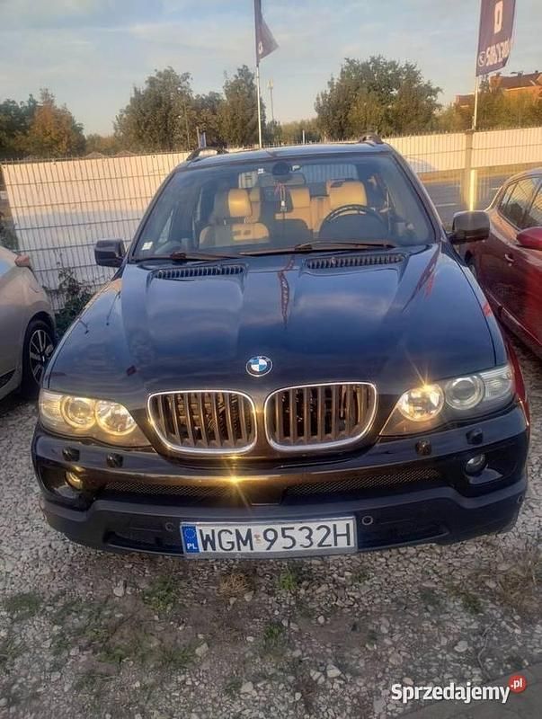 Czarny Używany 2004 BMW X5 SUV | 24 590 zł (Uczciwa cena) - Obraz 1/4