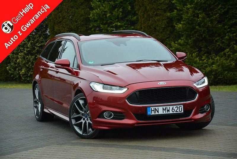 Bordowy Używany 2019 Ford Mondeo Kombi | 69 900 zł (Uczciwa cena) - Obraz 1/4