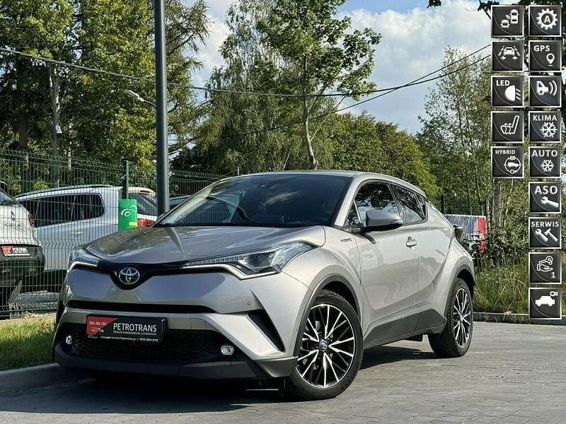 Szary Używany 2016 Toyota C-HR SUV | 69 900 zł - Obraz 1/4