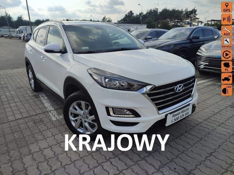 Używany Hyundai Tucson 132 KM (97 kW) 2018 Biały (metalik) SUV