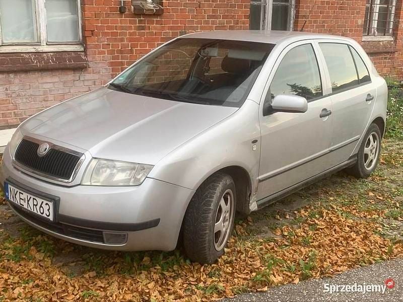 Srebrny Używany 2004 Skoda Fabia Hatchback | 1700 zł (Dobra cena) - Obraz 1/2