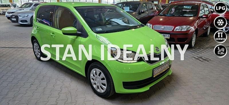 Używany Skoda Citigo 60 KM (44 kW) 2019 Zielony Hatchback