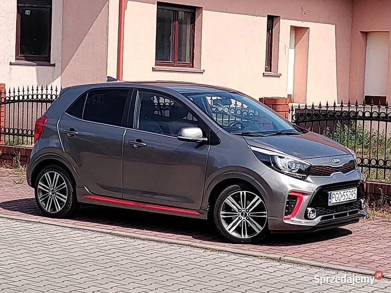 Szary Używany 2017 Kia Picanto GT-Line Hatchback | 36 900 zł - Obraz 1/4