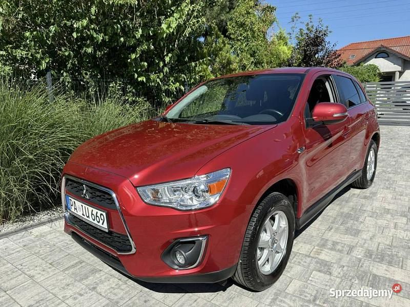 Bordowy Używany 2013 Mitsubishi ASX SUV | 36 900 zł - Obraz 1/4