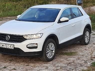 Biały Używany 2018 VW T-Roc SUV | 64 900 zł (Dość drogi) - Obraz 1/4