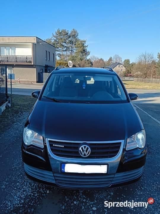 Używany VW Touran 105 KM (77 kW) 2008 Czarny Minivan