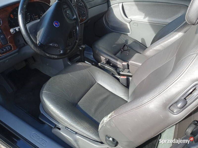 Używany Saab 9-3 Cabriolet 2000 Czarny Kabriolet