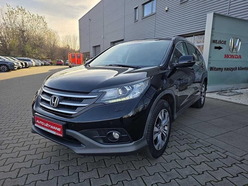 Crystal black p. Używany 2014 Honda CR-V Executive SUV | 61 500 zł (Uczciwa cena) - Obraz 1/4