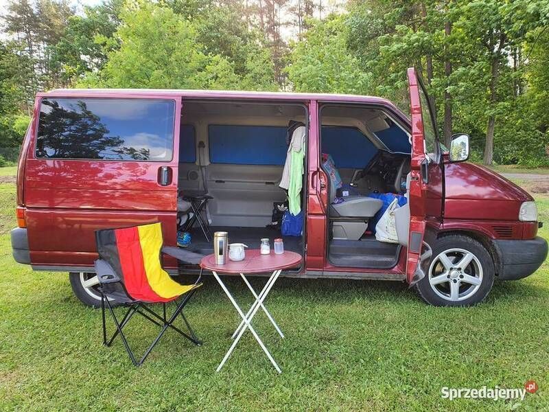 Bordowy Używany 1999 VW T4 Van | 27 000 zł (Drogi) - Obraz 1/4