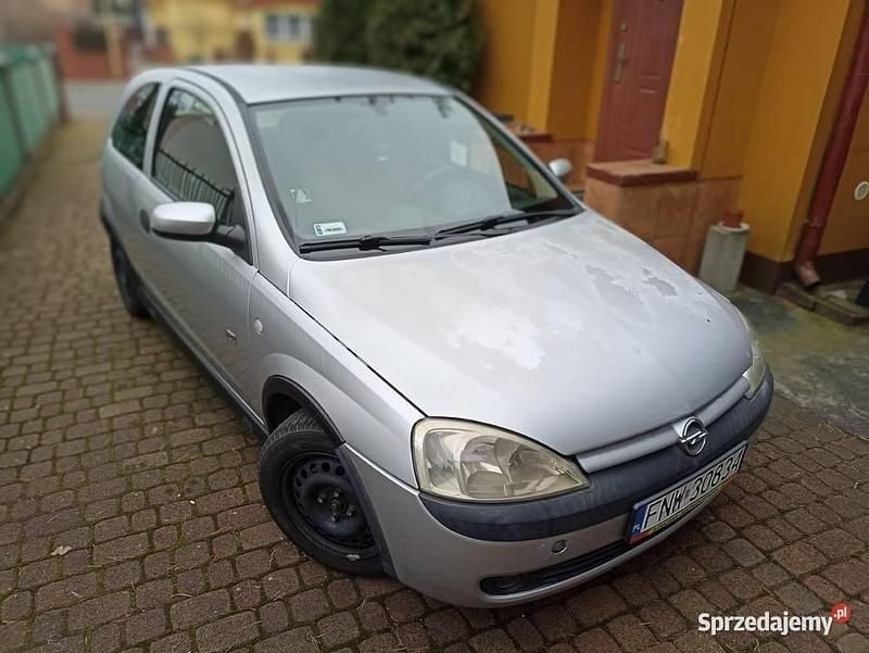 Używany Opel Corsa Sport 2002 Srebrny Hatchback