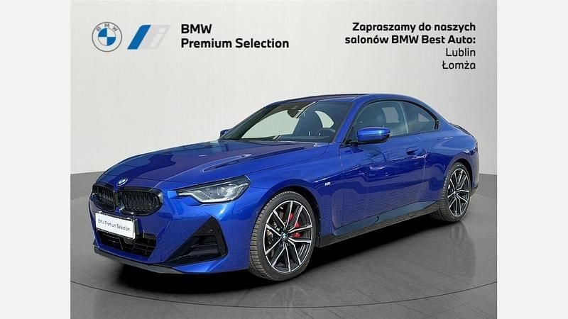 Używany BMW 220 Comfort Edition 184 KM (135 kW) 2024 Niebieski portimao m metalizowany Coupe
