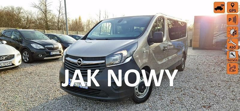 Szary (metalik) Używany 2017 Opel Vivaro Minivan | 68 900 zł (Uczciwa cena) - Obraz 1/4