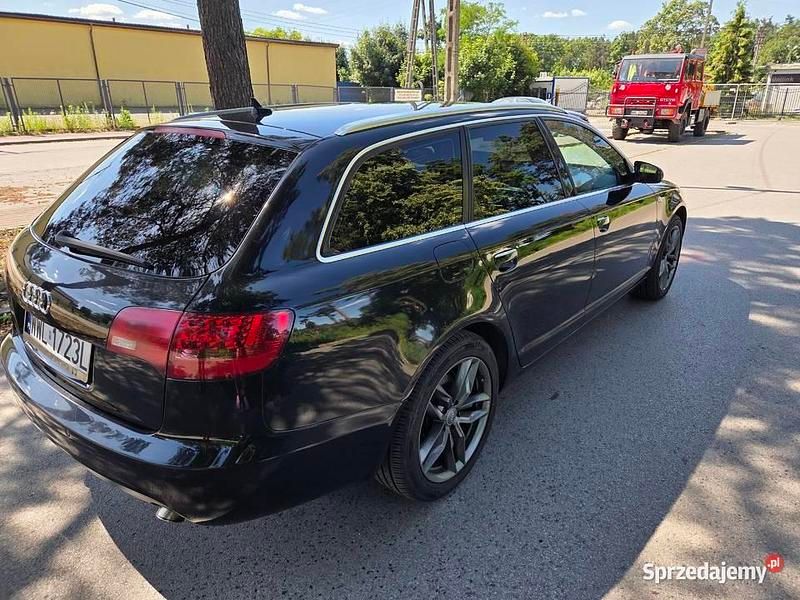 Czarny Używany 2008 Audi A6 Kombi | 16 500 zł (Uczciwa cena) - Obraz 1/4