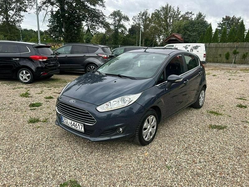Szary Używany 2015 Ford Fiesta Hatchback | 19 700 zł (Dobra cena) - Obraz 1/4