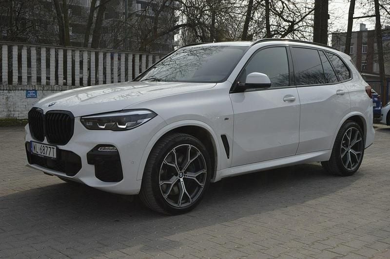 Biały Używany 2020 BMW X5 SUV | 299 800 zł - Obraz 1/4