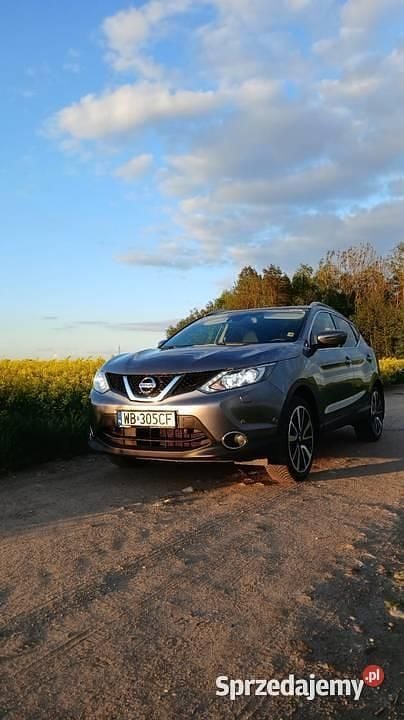 Szary Używany 2016 Nissan Qashqai 360º SUV | 45 900 zł (Uczciwa cena) - Obraz 1/4