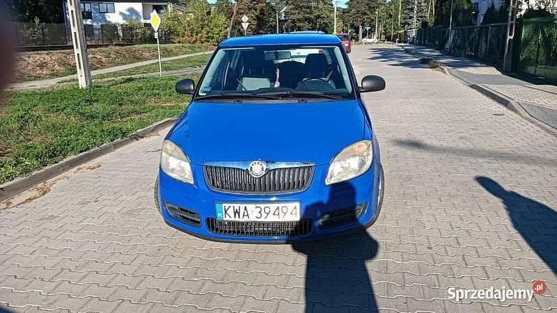 Niebieski Używany 2008 Skoda Fabia Hatchback | 7400 zł (Uczciwa cena) - Obraz 1/4