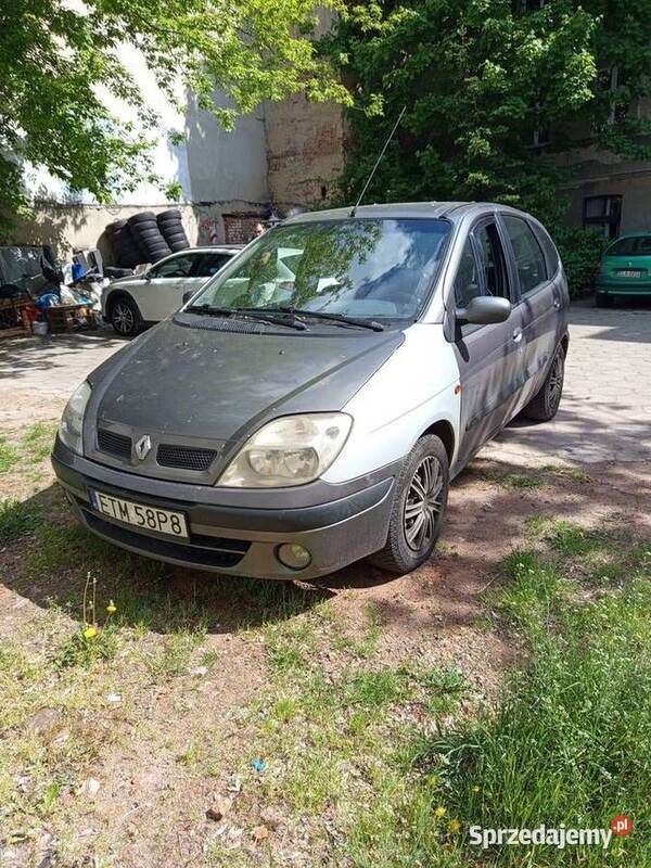Szary Używany 2000 Renault Scénic Minivan | 3100 zł (Uczciwa cena) - Obraz 1/4