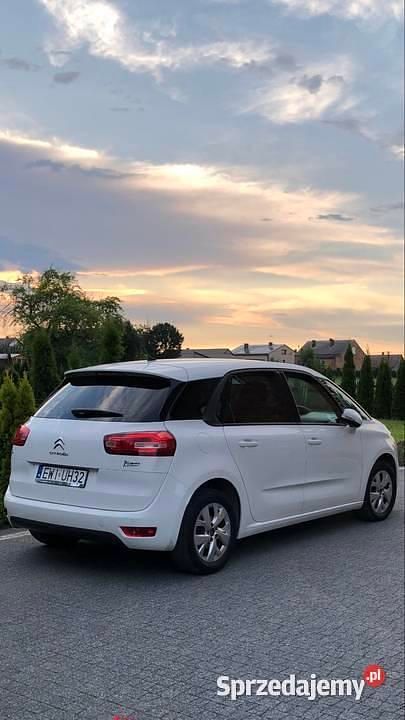 Biały Używany 2014 Citroën C4 Picasso Minivan | 26 000 zł (Uczciwa cena) - Obraz 1/4