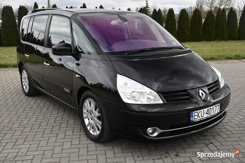 Czarny Używany 2010 Renault Espace Minivan | 17 900 zł - Obraz 1/4