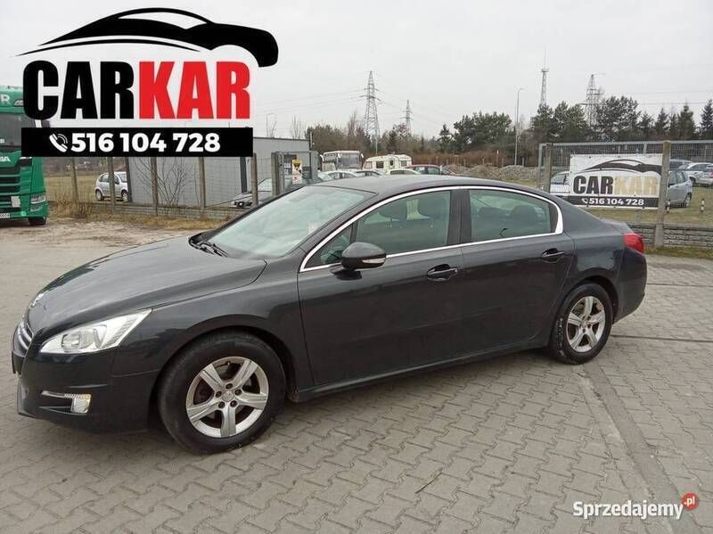 Szary Używany 2011 Peugeot 508 Sedan/Limuzyna | 16 999 zł - Obraz 1/4