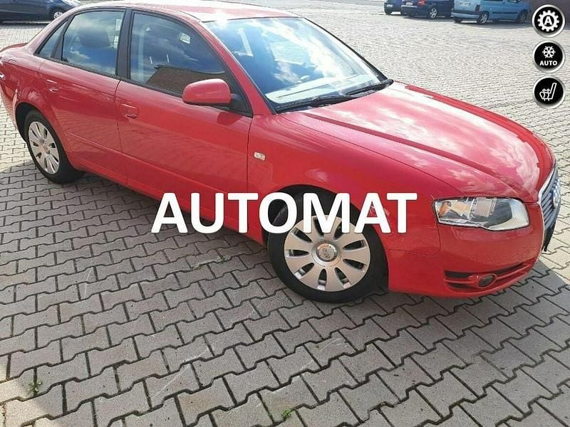 Używany Audi A4 131 KM (96 kW) 2006 Czerwony Sedan/Limuzyna
