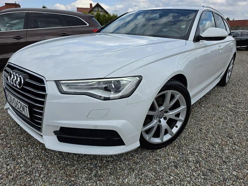 Biały Używany 2017 Audi A6 Kombi | 74 900 zł (Dobra cena) - Obraz 1/4