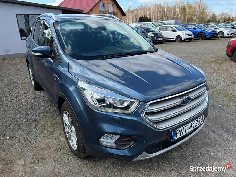 Niebieski Używany 2020 Ford Kuga SUV | 67 500 zł (Dobra cena) - Obraz 1/4