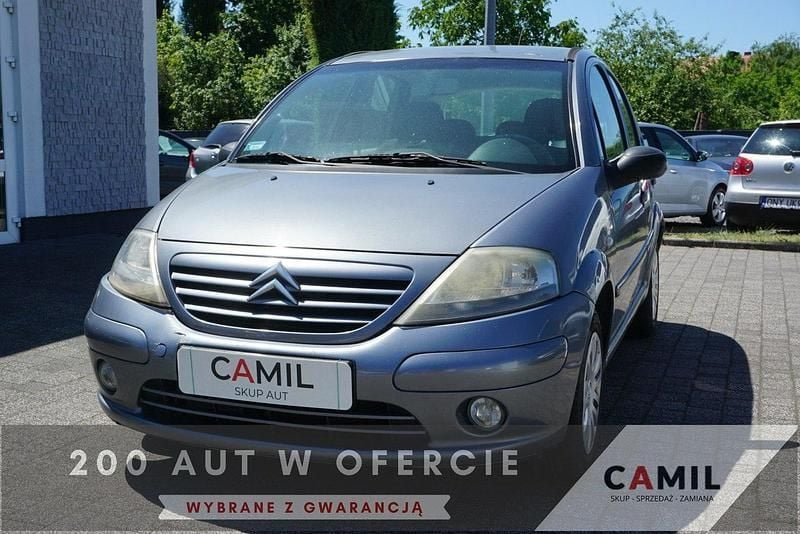 Niebieski jasny (metalik) Używany 2004 Citroën C3 Hatchback | 6800 zł (Dość drogi) - Obraz 1/3