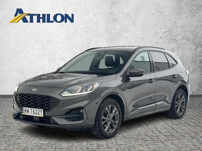 Szary (metalik) Używany 2022 Ford Kuga SUV | 88 000 zł (Dość drogi) - Obraz 1/4