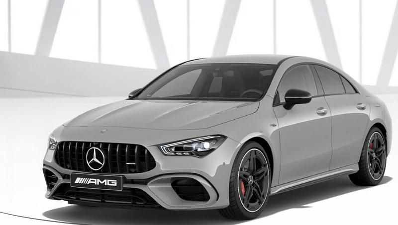 Szary (metalik) Nowe 2025 Mercedes CLA45 AMG AMG Coupe | 289 841 zł - Obraz 1/4