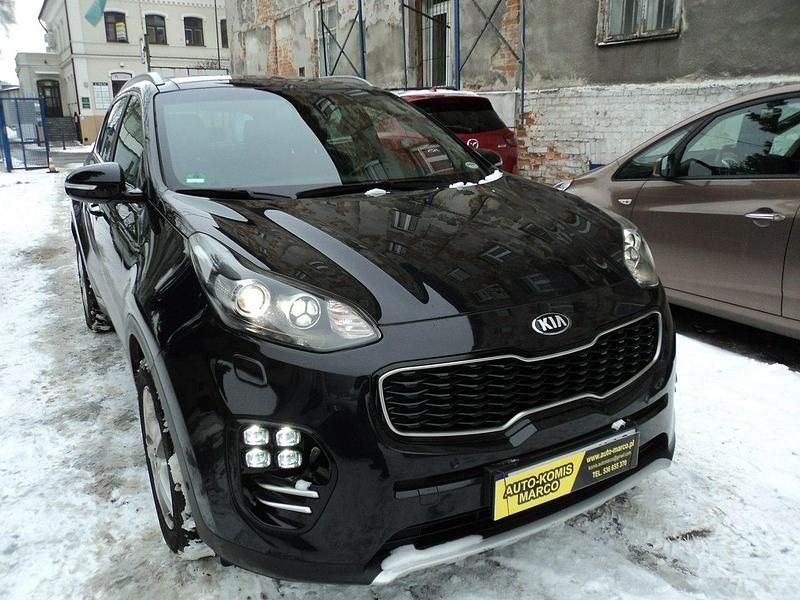 Używany Kia Sportage 177 KM (130 kW) 2017 Czarny (metalik) SUV