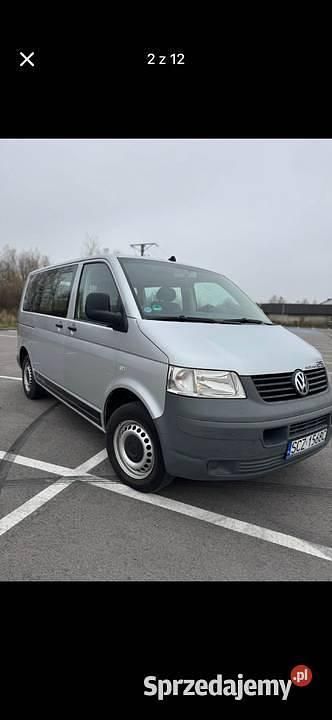Srebrny Używany 2003 VW Transporter Van | 30 000 zł - Obraz 1/4