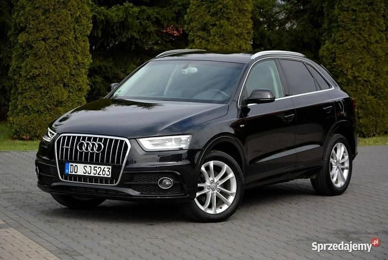 Czarny Używany 2013 Audi Q3 S-Line SUV | 53 900 zł (Dobra cena) - Obraz 1/4