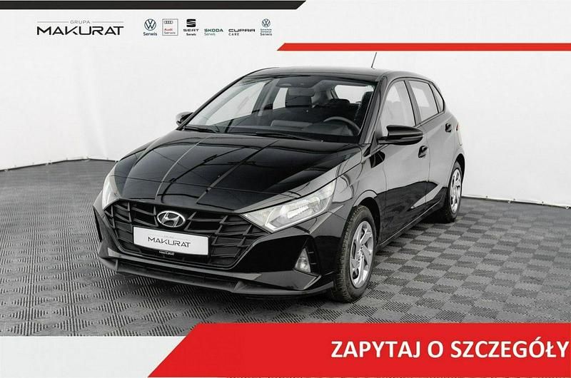 Czarny Używany 2022 Hyundai i20 Pure Hatchback | 55 850 zł (Uczciwa cena) - Obraz 1/4