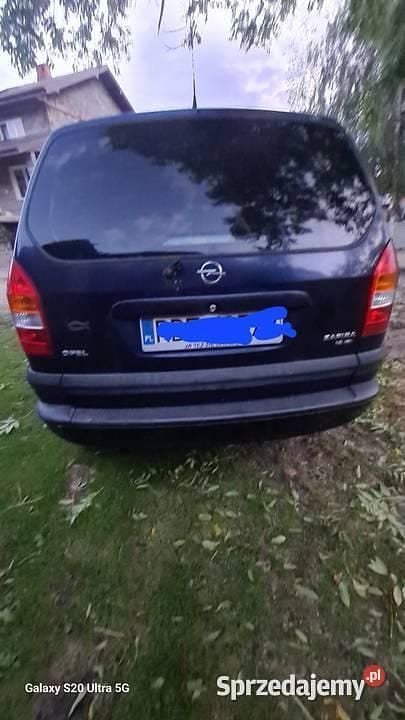 Używany Opel Zafira 2000 Niebieski Minivan