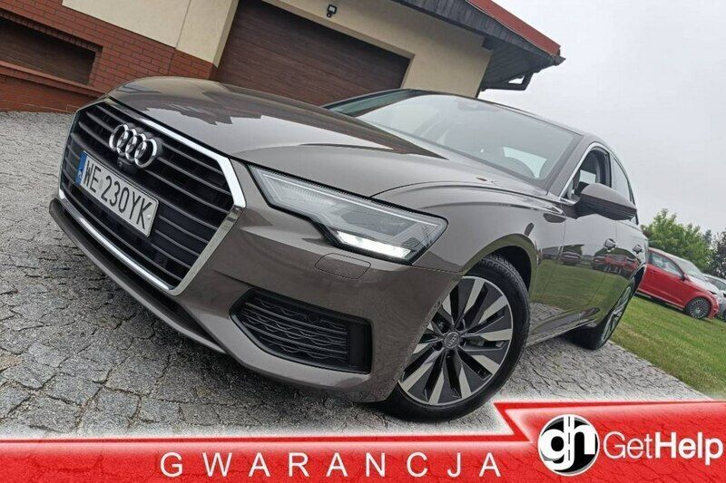 Beżowy (metalik) Używany 2020 Audi A6 Sedan/Limuzyna | 99 186 zł (Super Cena) - Obraz 1/4
