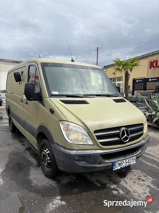 Zielony Używany 2012 Mercedes Sprinter Van | 39 999 zł (Dobra cena) - Obraz 1/4