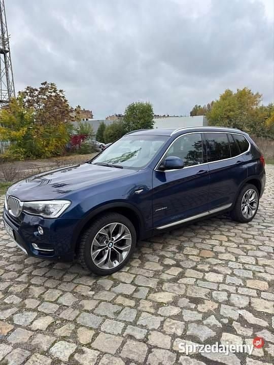 Niebieski Używany 2015 BMW X3 SUV | 76 499 zł - Obraz 1/4