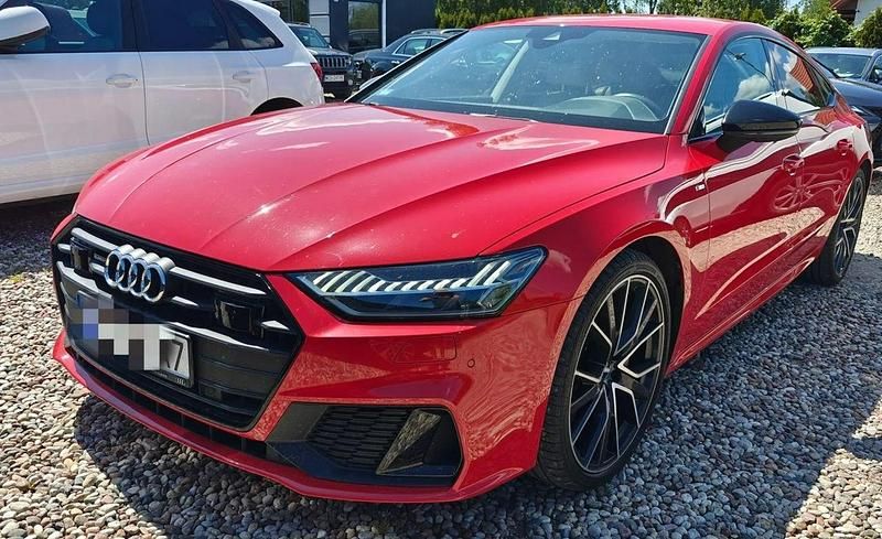 Używany Audi A7 272 KM (200 kW) 2018 Czerwony (metalik) Sedan/Limuzyna