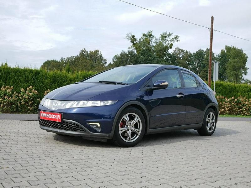 Granatowy Używany 2007 Honda Civic Hatchback | 16 900 zł (Uczciwa cena) - Obraz 1/4