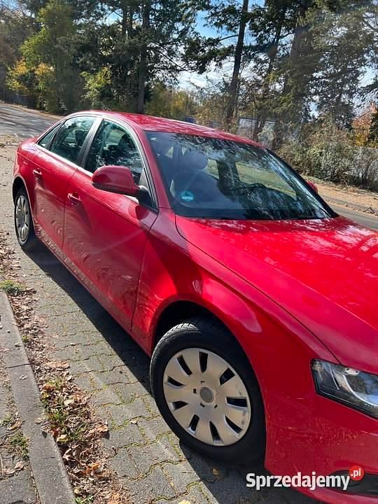 Czerwony Używany 2008 Audi A4 Sedan/Limuzyna | 22 500 zł (Uczciwa cena) - Obraz 1/4