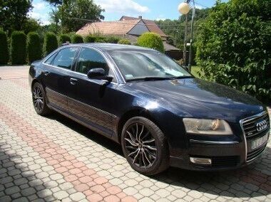 Niebieski Używany 2008 Audi A8 Sedan/Limuzyna | 29 900 zł - Obraz 1/4