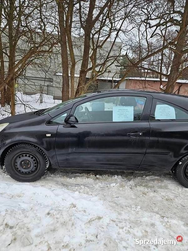 Używany Opel Corsa 2007 Czarny Hatchback