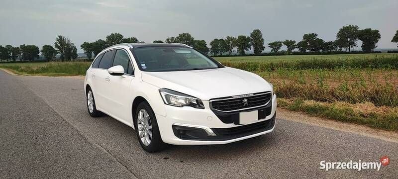 Biały Używany 2015 Peugeot 508 Sedan/Limuzyna | 28 900 zł (Super Cena) - Obraz 1/4