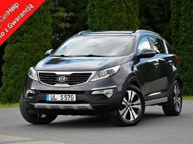 Szary Używany 2011 Kia Sportage Spirit SUV | 37 900 zł (Dość drogi) - Obraz 1/4