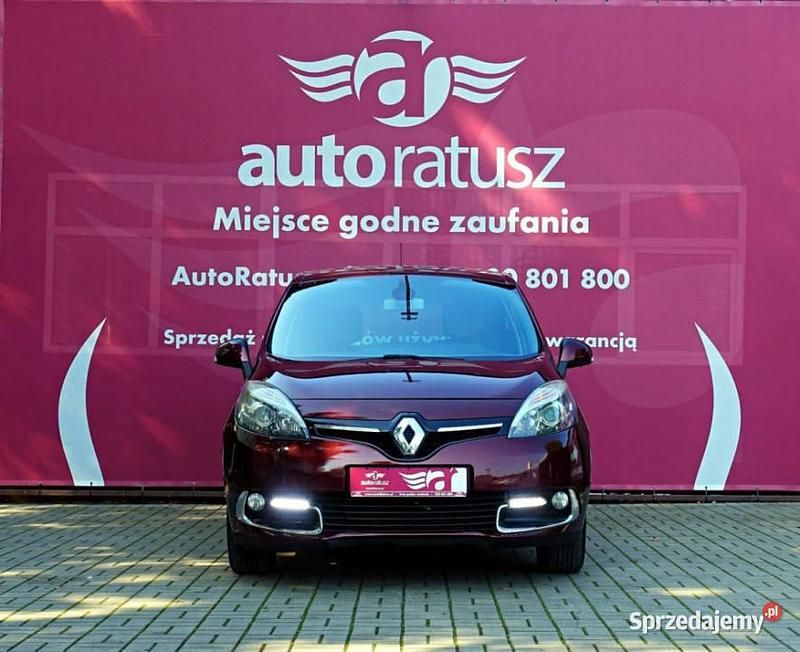 Bordowy Używany 2015 Renault Scénic III Minivan | 25 500 zł (Uczciwa cena) - Obraz 1/4