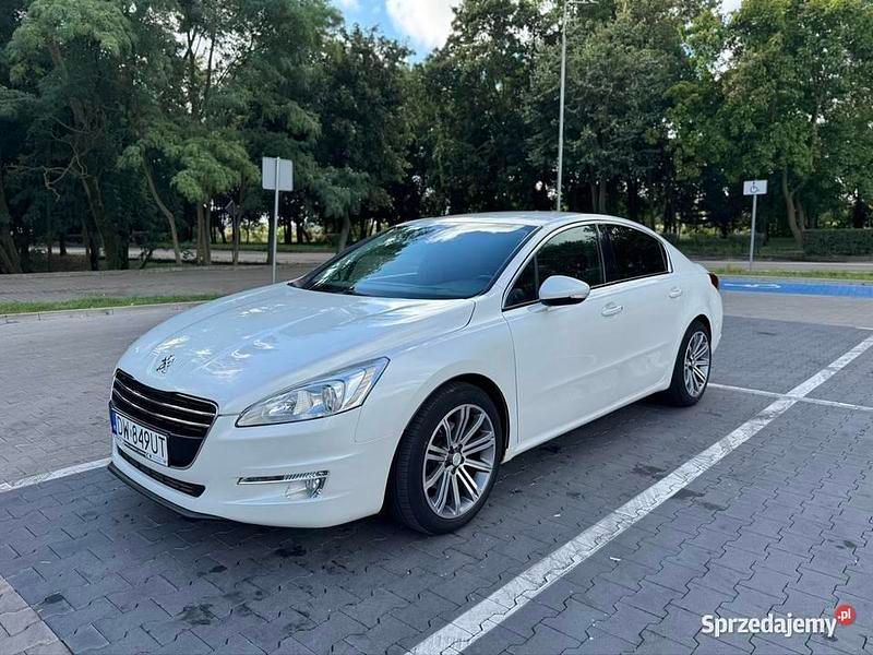 Biały Używany 2011 Peugeot 508 Sedan/Limuzyna | 25 900 zł (Dość drogi) - Obraz 1/4