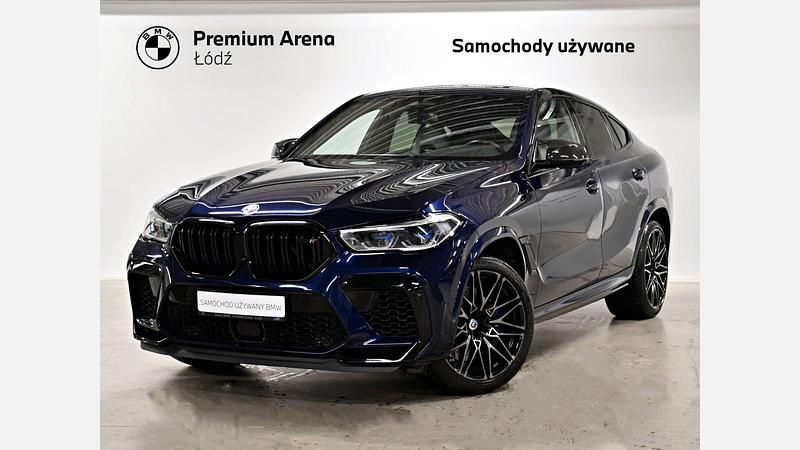 Niebieski tanzanite metalizowany Używany 2020 BMW X6 M Competition Edition SUV | 369 900 zł - Obraz 1/3