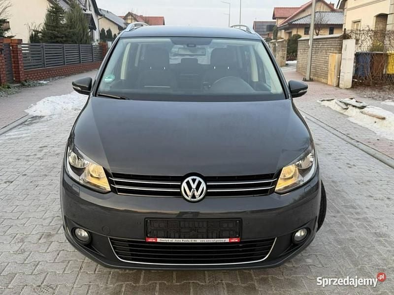 Grafitowy Używany 2014 VW Touran Cup Minivan | 29 999 zł (Dobra cena) - Obraz 1/4